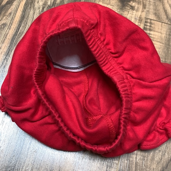 Lolly Wolly Doodle red football diaper cover bottoms 6/9mo - Picture 5 of 5